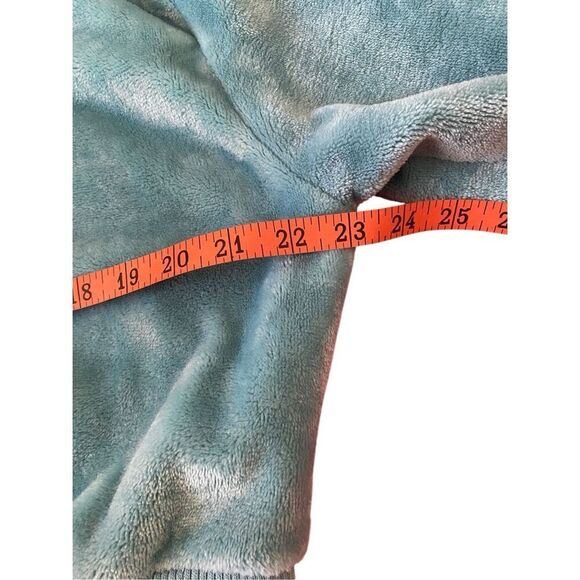 Weekend Edition Cropped Fleece Full Zip Hooded Sweatshirt Soft - Picture 10 of 13